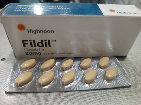 Tab. Fildil 20 mg ( Tadalafil 20 mg ) 10 Tab .