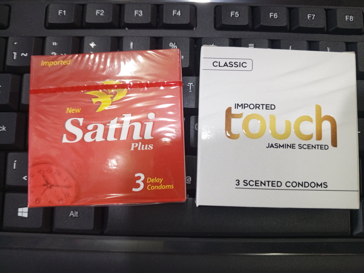 Sathi plus & Touch Imported Condom.