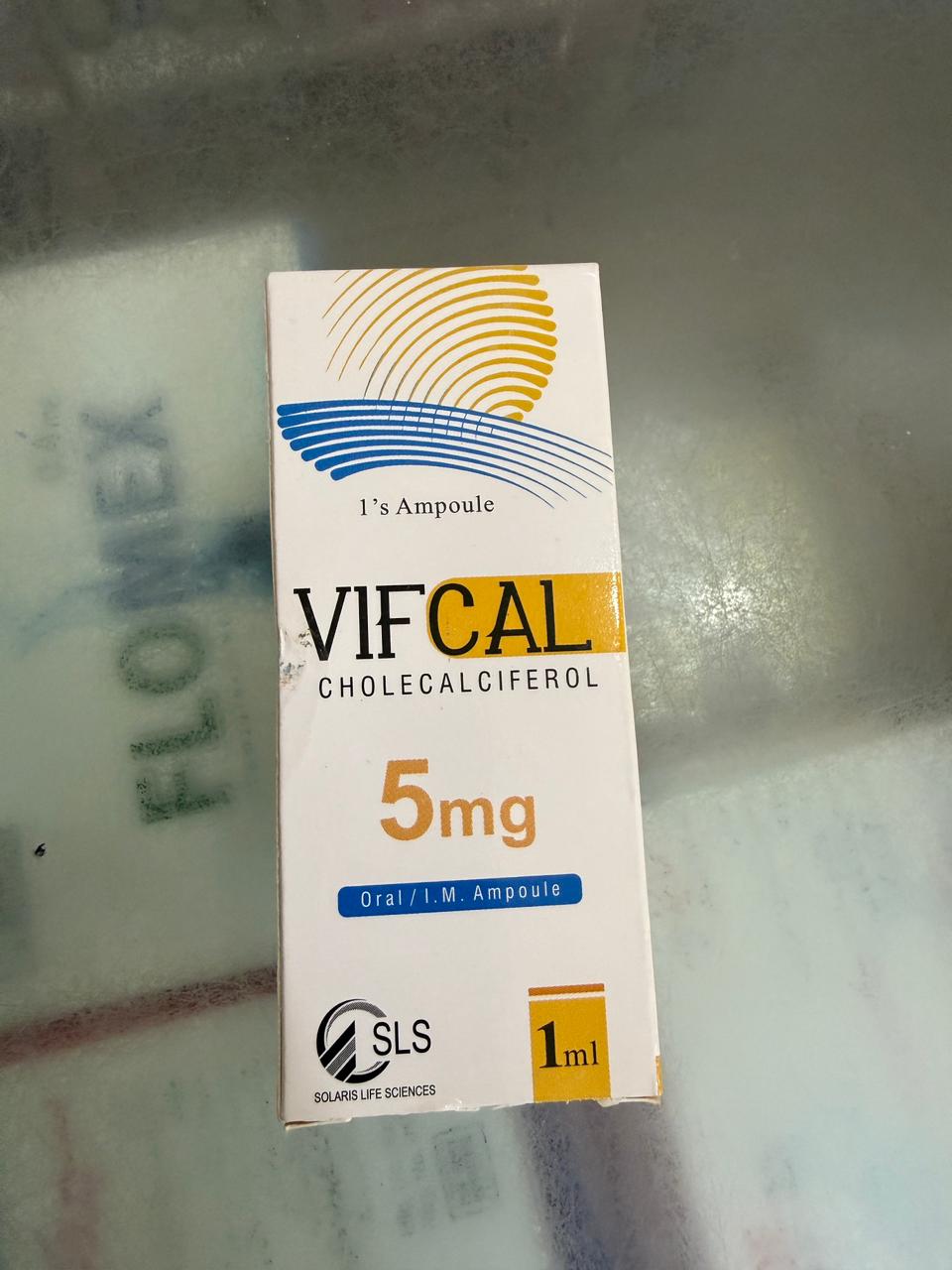 VIFCAL 5 Mg ( Cholecalciferol) Inj. Vitamin D 3 .