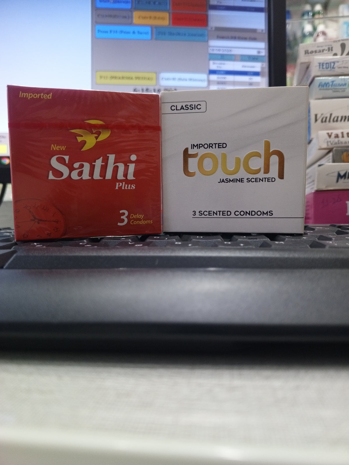 Sathi plus & Touch Imported Condom.